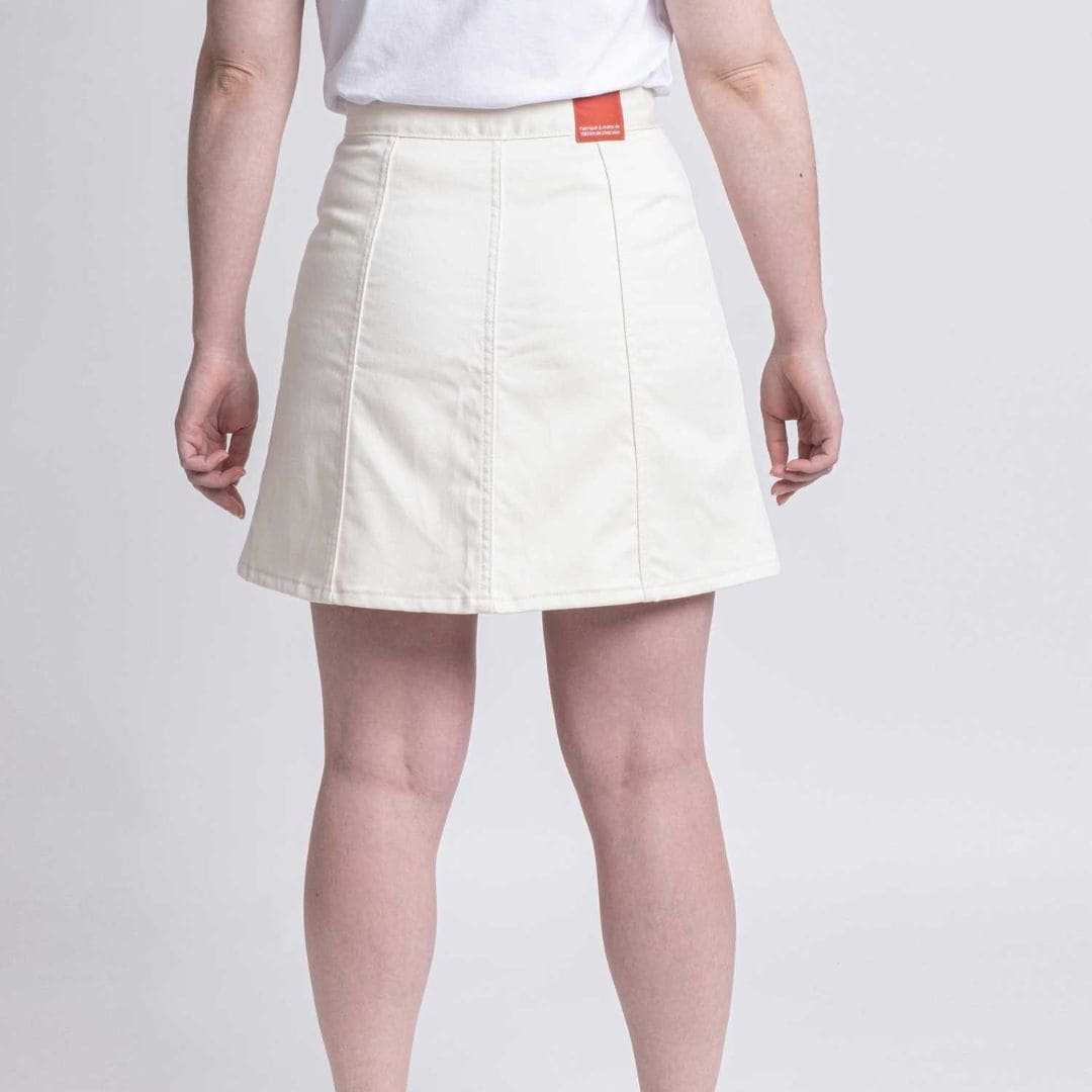 1083 – 292 Jupe Trapèze Écru