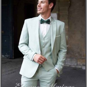 « Arnould » costume de marié vert sauge